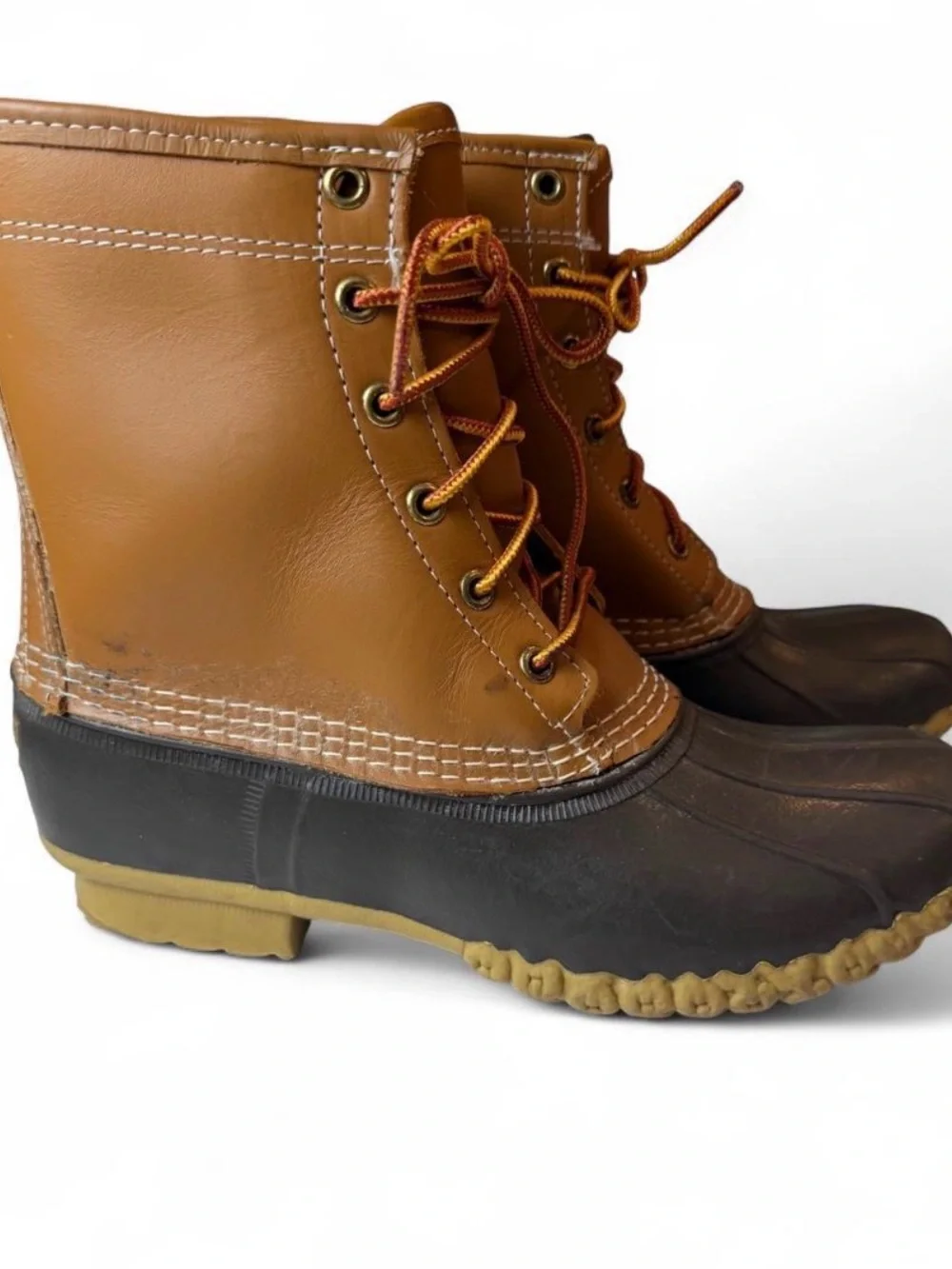L.L.Bean Women’s 8 Insulated Leather Duck Boots | 3M Thinsulate